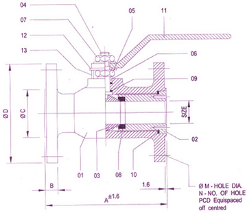 ball-single-flange